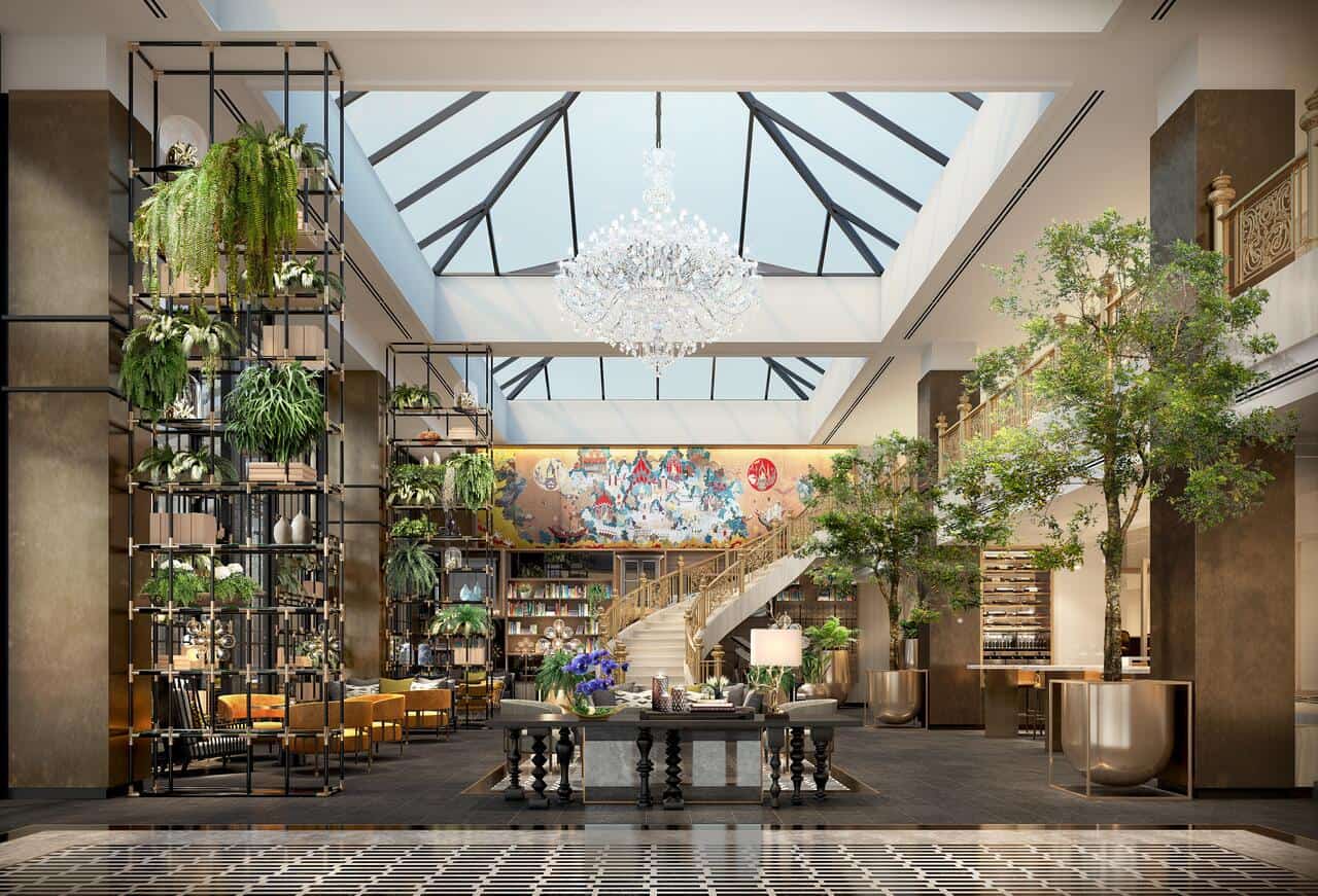 Montien Hotel Surawong Lobby