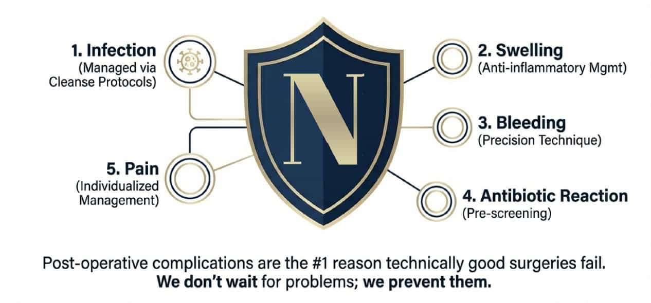 Preventing the 5 most common post operative risks