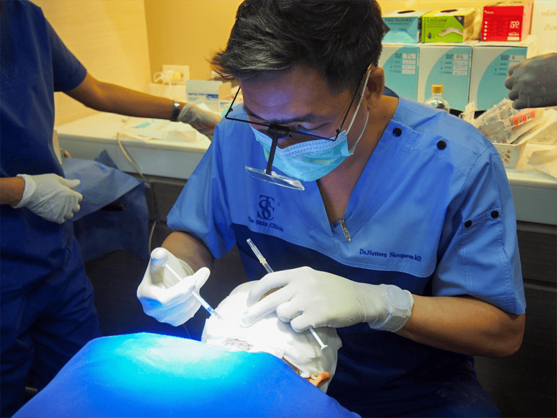 Regenera procedure being performed